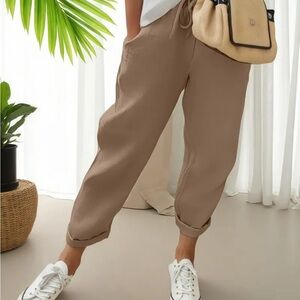 Casual Tan Pants for Women